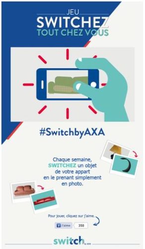 Jeu concours Switch by axa visu