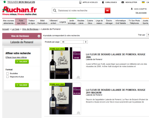 site foire aux vin auchan 2