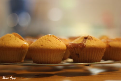 Muffins à la confiture