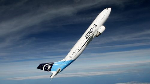 ESA Novespace Airbus A300 zero g