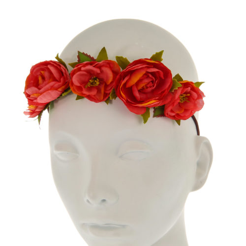 Idée saugrenue : un headband fleuri