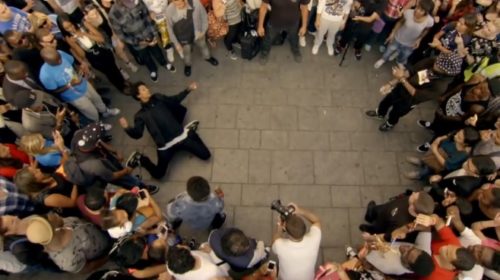 coca-cola just dance now paris saint lazare