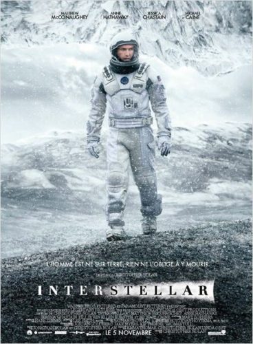 affiche interstellar matthew mcconaughey