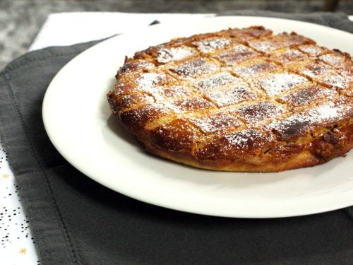 Gâteau basque au chocolat