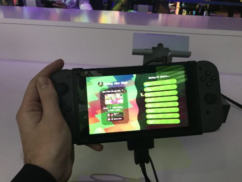 Nintendo Switch Event Grand Palais : prise en main de la Switch et Splatoon2