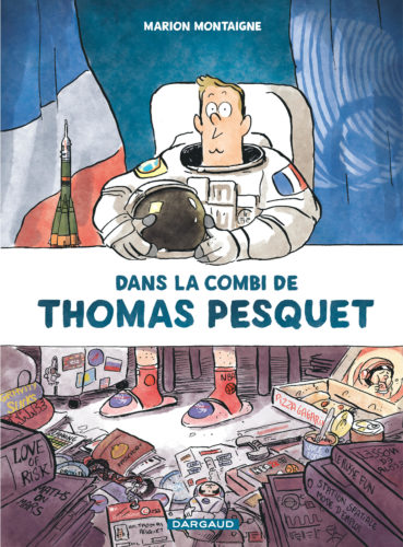 Couverture de la bande dessinée Dans La Combi de Thomas Pesquet