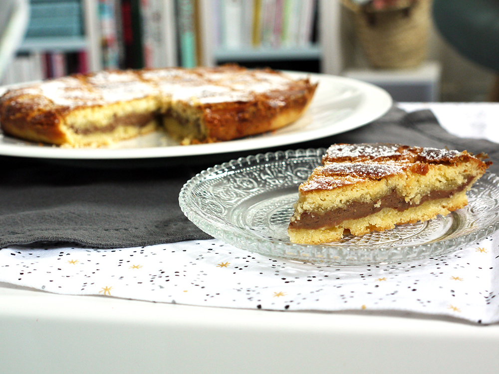 Gâteau basque au chocolat