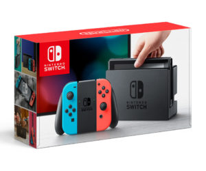 Bundle Nintendo Switch du 3 mars 2017 avec Joycon colorés