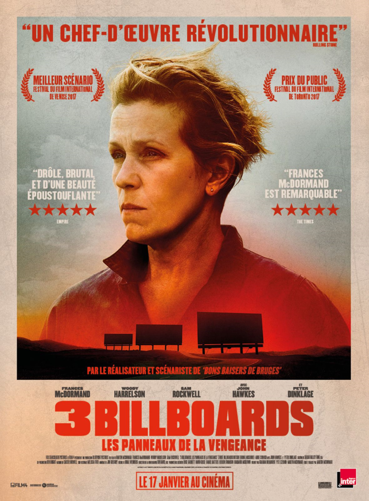 Au Nom De La Vengance Three Billboards : Les Panneaux de la vengeance de Martin McDonagh